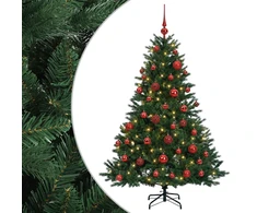 Dirbtinė kalėdinė eglutė su rutuliuku 150 cm 150 LED