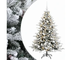 Dirbtinė kalėdinė eglutė su rutuliuku 150 cm 150 LED