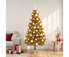 Dirbtinė kalėdinė eglutė su rutuliuku 150 cm 150 LED