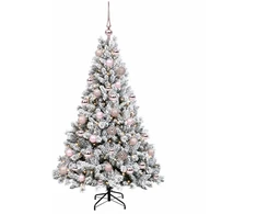 Dirbtinė kalėdinė eglutė su rutuliuku 150 cm 150 LED