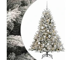 Dirbtinė kalėdinė eglutė su rutuliuku 150 cm 150 LED