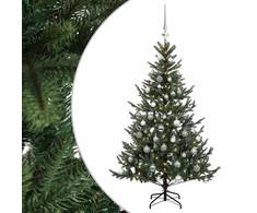 Dirbtinė kalėdinė eglutė su rutuliuku 150 cm 150 LED