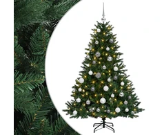 Dirbtinė kalėdinė eglutė su rutuliuku 150 cm 150 LED