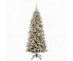 Dirbtinė kalėdinė eglutė su rutuliuku 150 cm 150 LED