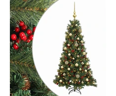 Dirbtinė kalėdinė eglutė su rutuliuku 150 cm 150 LED
