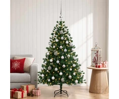 Dirbtinė kalėdinė eglutė su rutuliuku 150 cm 150 LED