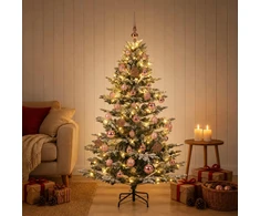 Dirbtinė kalėdinė eglutė su rutuliuku 150 cm 150 LED