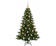 Dirbtinė kalėdinė eglutė su rutuliuku 150 cm 150 LED