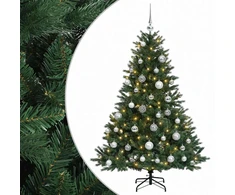 Dirbtinė kalėdinė eglutė su rutuliuku 150 cm 150 LED