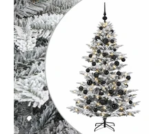 Dirbtinė kalėdinė eglutė su rutuliuku 150 cm 150 LED