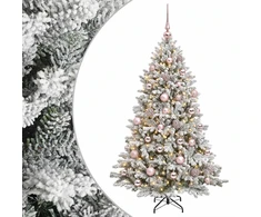 Dirbtinė kalėdinė eglutė su rutuliuku 150 cm 150 LED