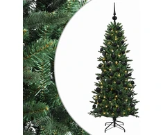 Dirbtinė kalėdinė eglutė su rutuliuku 150 cm 150 LED