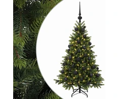 Dirbtinė kalėdinė eglutė su rutuliuku 150 cm 150 LED