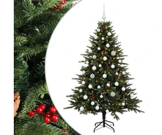 Dirbtinė kalėdinė eglutė su rutuliuku 150 cm 150 LED