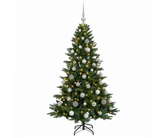 Dirbtinė kalėdinė eglutė su rutuliuku 150 cm 150 LED