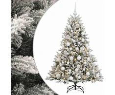 Dirbtinė kalėdinė eglutė su rutuliuku 150 cm 150 LED