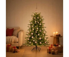 Dirbtinė kalėdinė eglutė su rutuliuku 150 cm 150 LED