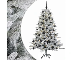 Dirbtinė kalėdinė eglutė su rutuliuku 150 cm 150 LED