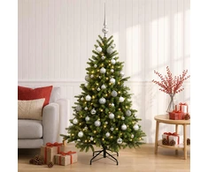 Dirbtinė kalėdinė eglutė su rutuliuku 150 cm 150 LED