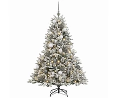 Dirbtinė kalėdinė eglutė su rutuliuku 150 cm 150 LED