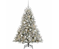 Dirbtinė kalėdinė eglutė su rutuliuku 150 cm 150 LED