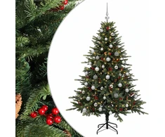 Dirbtinė kalėdinė eglutė su rutuliuku 150 cm 150 LED