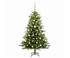 Dirbtinė kalėdinė eglutė su rutuliuku 150 cm 150 LED