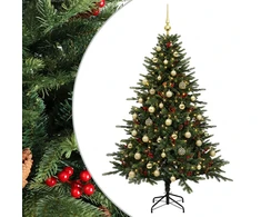 Dirbtinė kalėdinė eglutė su rutuliuku 150 cm 150 LED
