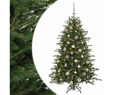 Dirbtinė kalėdinė eglutė su rutuliuku 150 cm 150 LED