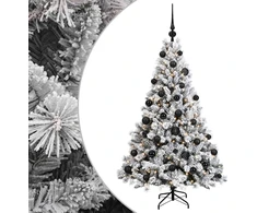 Dirbtinė kalėdinė eglutė su rutuliuku 150 cm 150 LED