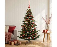 Dirbtinė kalėdinė eglutė su rutuliuku 150 cm 150 LED