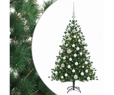Dirbtinė kalėdinė eglutė su rutuliuku 150 cm 150 LED