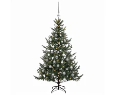 Dirbtinė kalėdinė eglutė su rutuliuku 150 cm 150 LED