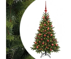 Dirbtinė kalėdinė eglutė su rutuliuku 150 cm 150 LED