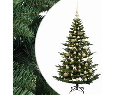 Dirbtinė kalėdinė eglutė su rutuliuku 150 cm 150 LED