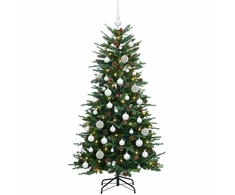 Dirbtinė kalėdinė eglutė su rutuliuku 150 cm 150 LED