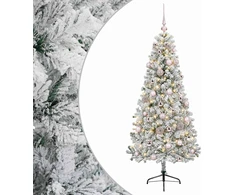 Dirbtinė kalėdinė eglutė su rutuliuku 150 cm 150 LED