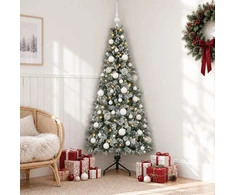 Dirbtinė kalėdinė eglutė su rutuliuku 150 cm 150 LED