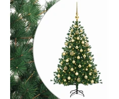 Dirbtinė kalėdinė eglutė su rutuliuku 150 cm 150 LED