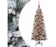 Dirbtinė kalėdinė eglutė su rutuliuku 150 cm 150 LED