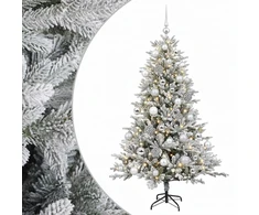 Dirbtinė kalėdinė eglutė su rutuliuku 150 cm 150 LED