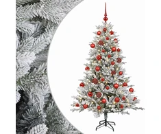 Dirbtinė kalėdinė eglutė su rutuliuku 150 cm 150 LED