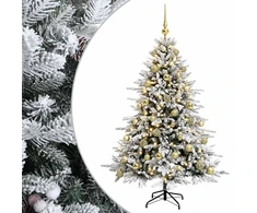 Dirbtinė kalėdinė eglutė su rutuliuku 150 cm 150 LED