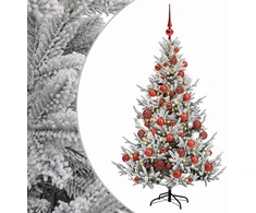 Dirbtinė kalėdinė eglutė su rutuliuku 150 cm 150 LED
