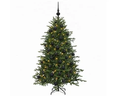 Dirbtinė kalėdinė eglutė su rutuliuku 150 cm 150 LED