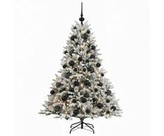 Dirbtinė kalėdinė eglutė su rutuliuku 150 cm 150 LED