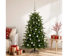 Dirbtinė kalėdinė eglutė su rutuliuku 150 cm 150 LED