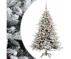 Dirbtinė kalėdinė eglutė su rutuliuku 150 cm 150 LED
