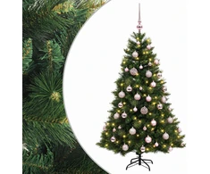 Dirbtinė kalėdinė eglutė su rutuliuku 150 cm 150 LED