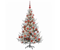 Dirbtinė kalėdinė eglutė su rutuliuku 150 cm 150 LED